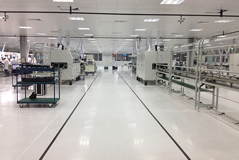 昆山電子無塵車間裝修設(shè)計案例